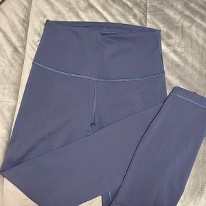 Lululemon wunder train ink blue 25”